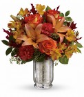 Teleflora's Fall Blush Bouquet from Olney's Flowers of Rome in Rome, NY